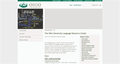 Desktop Screenshot of lrc.ohio.edu