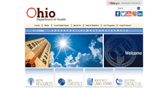 Desktop Screenshot of odh.ohio.gov
