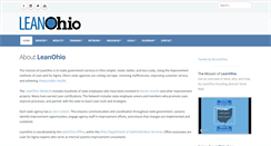 Desktop Screenshot of lean.ohio.gov
