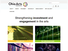 Tablet Screenshot of oac.ohio.gov