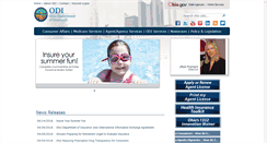 Desktop Screenshot of insurance.ohio.gov