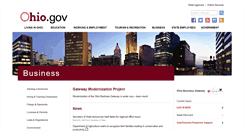 Desktop Screenshot of business.ohio.gov