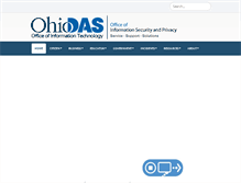 Tablet Screenshot of infosec.ohio.gov