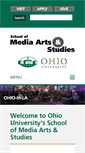 Mobile Screenshot of mediaschool.ohio.edu