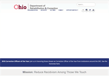 Tablet Screenshot of drc.ohio.gov
