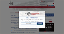 Desktop Screenshot of homelandsecurity.ohio.gov