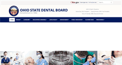Desktop Screenshot of dental.ohio.gov