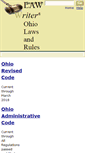 Mobile Screenshot of codes.ohio.gov