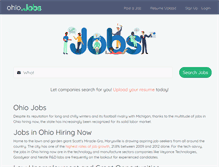Tablet Screenshot of ohio.jobs