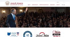 Desktop Screenshot of governor.ohio.gov