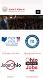 Mobile Screenshot of governor.ohio.gov