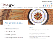Tablet Screenshot of my.ohio.gov