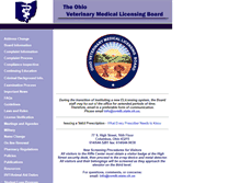 Tablet Screenshot of ovmlb.ohio.gov